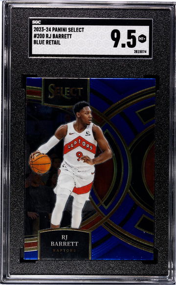 2023-24 Panini Select Blue Retail RJ Barrett #200 SGC 9.5