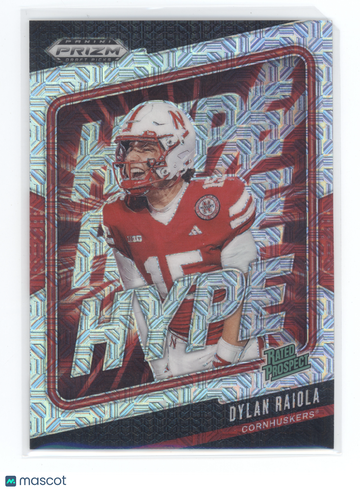 2025 Panini Prizm Draft Picks Hype Dylan Raiola #23 /25 Rated Prospect