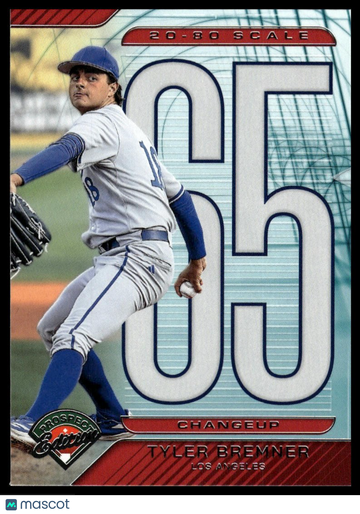 2025 Panini Prospect Edition Tyler Bremner #8 20-80 Scale