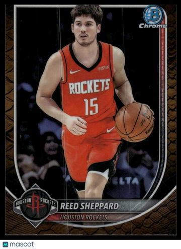 2025-26 Bowman Reed Sheppard #BCV-135 Chrome Reptilian Refractor