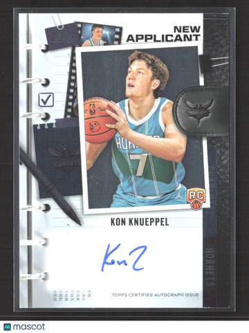 2025 Topps New Applicant Kon Knueppel #NA-KK RC