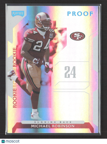 2006 Playoff Proof Michael Robinson #117