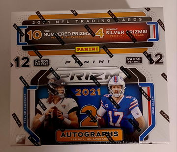 2021 Prizm Football Hobby Sealed Box - Case Hit In Play!