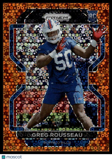 2021 Panini Prizm Greg Rousseau #434 Disco RC