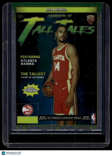 2025-26 Topps Chrome Asa Newell #TT-20 Tall Tales