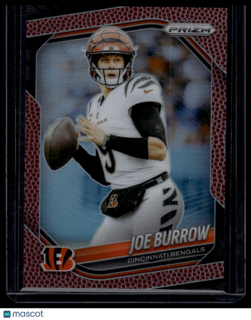 2025 Panini Prizm Joe Burrow #62 Pigskin SN