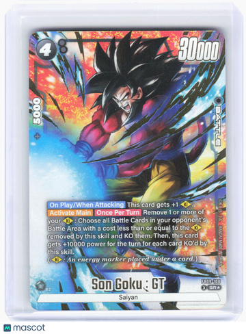 Dual Evolution Son Goku : GT (Alternate Art) Foil Super Rare #FB09-100