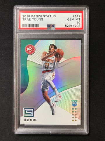 2018 Panini Status - Trae Young - Rookie PSA 10