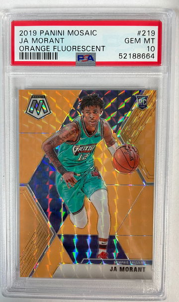 Ja Morant Mosaic Orange Fluorescent 