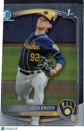 2025 Bowman - Chrome Prospects Josh Knoth #BCP-136