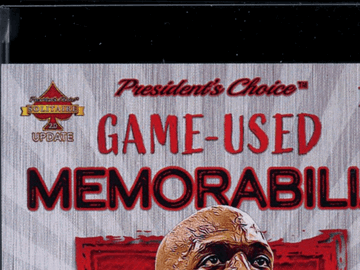 2023 President's Choice Solitaire 2.0 Update Chauncey Billups /1 Patch Game-Used Warm-Up Pants