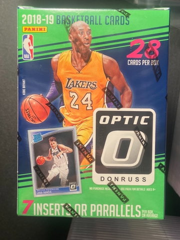 2018-19 Donruss optic basketball blaster box