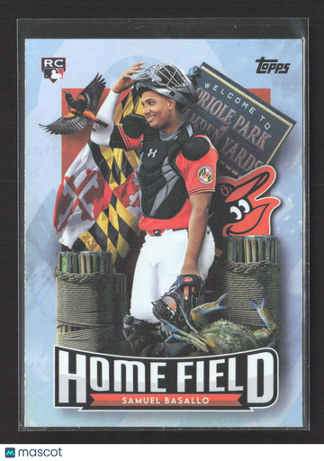 2026 Topps Home Field Advantage Samuel Basallo #HA-15 RC