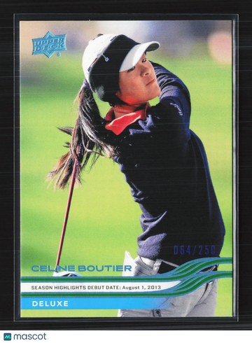 2026 Upper Deck Golf Deluxe Celine Boutier #82 /250