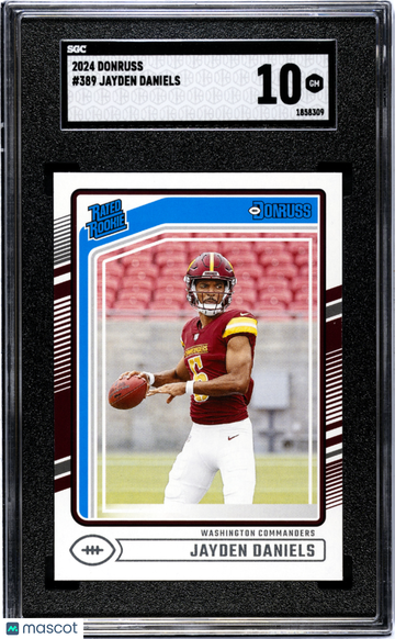 2024 Donruss Jayden Daniels #389 SGC 10