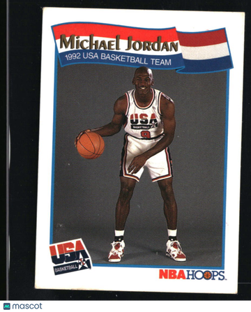 1991-92 Hoops McDonald's Michael Jordan #55 USA