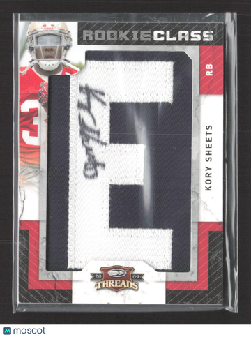 2009 Panini Threads Kory Sheets #229 /390 Patch