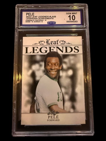 2022 Leaf Legends | Pele | Legendary Achievements | CCG 10