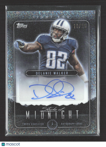 2024 Topps Midnight Stroke of Midnight Delanie Walker #SMA-DW /35
