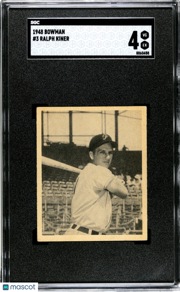 1948 Bowman Ralph Kiner #3 SGC 4