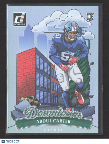2025 Donruss Downtown Abdul Carter #20 RC