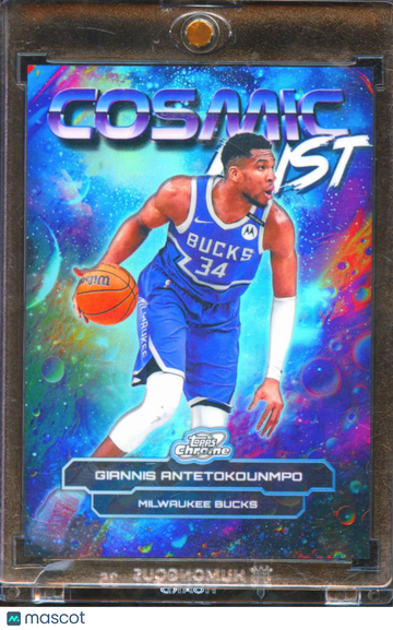 Giannis Antetokounmpo 2026 Topps Chrome Cosmic Cosmic Dust Milwaukee Bucks