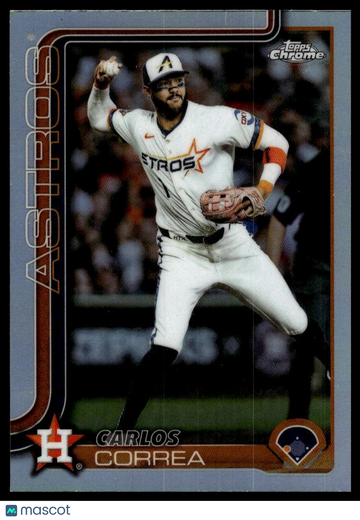 2025 Topps Chrome Update Carlos Correa #USC164 Refractors