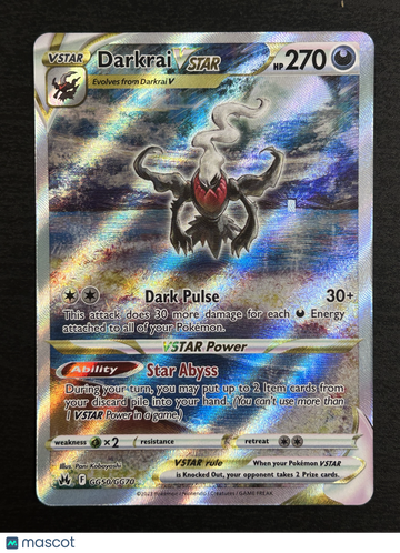 2023 Crown Zenith Darkrai VSTAR Holo SAR #GG50/GG70