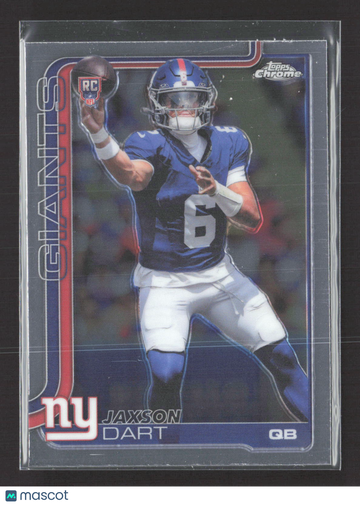 2025 Topps Chrome Jaxson Dart #306 RC