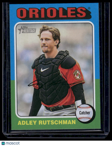 2024 Topps Heritage Adley Rutschman #188