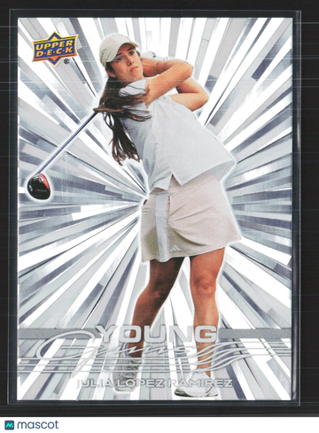 2026 Upper Deck Golf Young Guns Julia Lopez Ramirez #109 Outburst