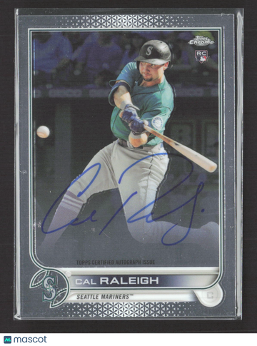 2022 Topps Chrome Cal Raleigh #RA-CR RC