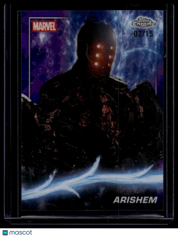 2025 Topps Chrome Sapphire Edition Marvel Studios SN #127