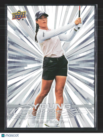 2026 Upper Deck Golf Young Guns Outburst Celine Boutier #112