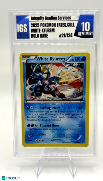 Fates Collide Kyurem Holo Holo Rare 10 #21/124