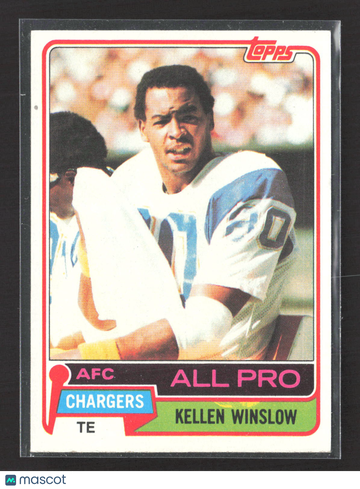 1981 Topps Kellen Winslow #150