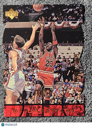 1998 Upper Deck MJX Timeline Timepieces #19 Michael Jordan /2300