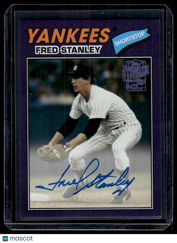 2019 Topps Archives Fred Stanley #FFA-FS Purple /150 Topps