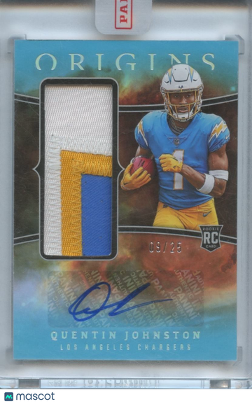 2023 Panini Origins Quentin Johnston Rookie Panini Authentic