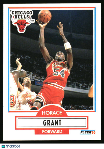1990-91 Fleer Horace Grant #24 Chicago Bulls