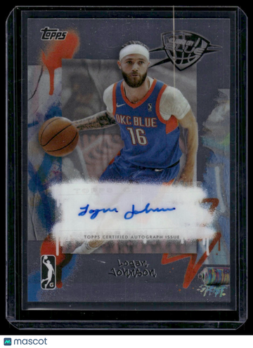 2024-25 Topps G League Basketball Logan Johnson #AU-LJ Topps