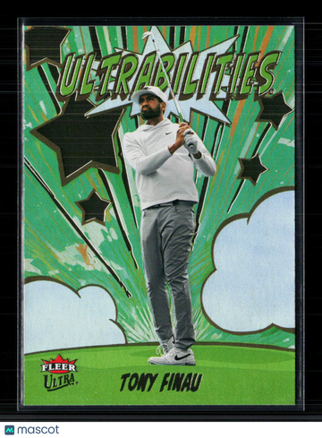 2026 Fleer Ultra Golf Ultrabilities Tony Finau #UB-7