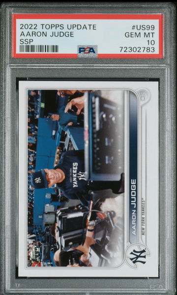 2022 Aaron Judge Topps Update SSP PSA 10 GEM MINT 💎Yankees MVP