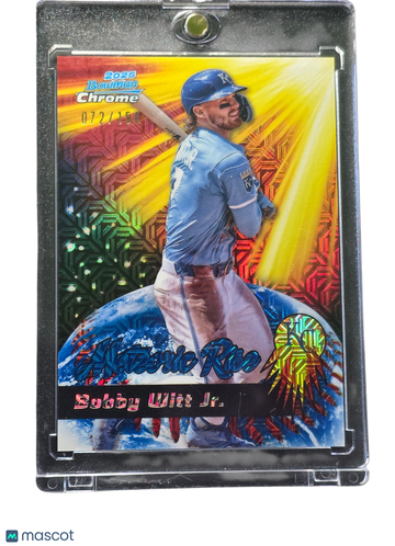 2025 Bowman Platinum Meteoric Bobby Witt Jr. Ice /150