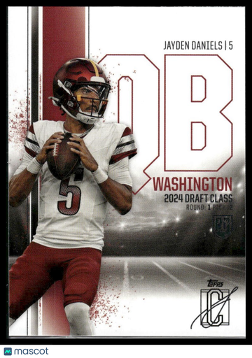 2024 Topps Signature Class Jayden Daniels #194 RC