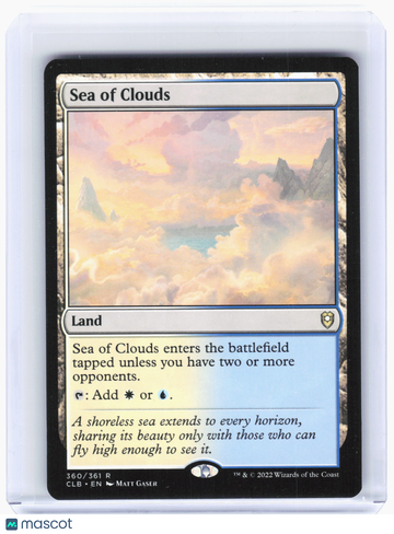 Commander Legends: Battle for Baldur's Gate Sea of Clouds Nonfoil Rare #360