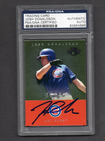 Josh Donaldson Signed Autographed 2007 Tristar Prospect Plus #59 PSA DNA COA RC