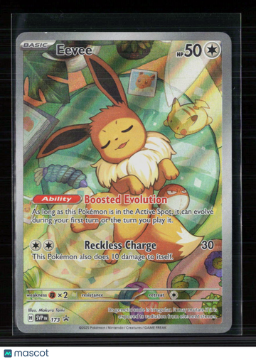 2025 Prismatic Evolutions Eevee Holo Black Star Promo #SVP EN 173