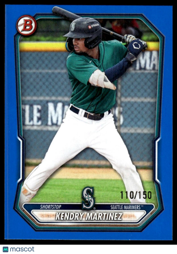 2026 Bowman Kendry Martinez #BP-89 Prospects Blue SN