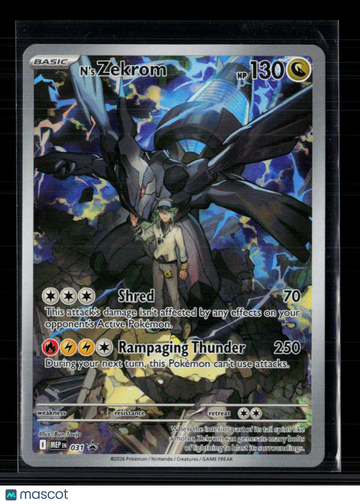 2026 Mega Evolution – Perfect Order N'S Zekrom Holo one gold star #031